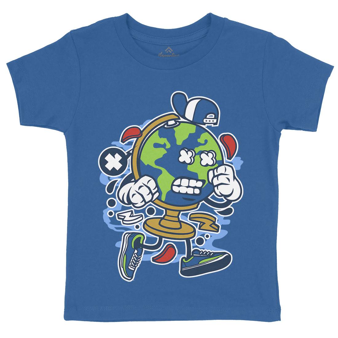 Globe Kids Organic Crew Neck T-Shirt Nature C122