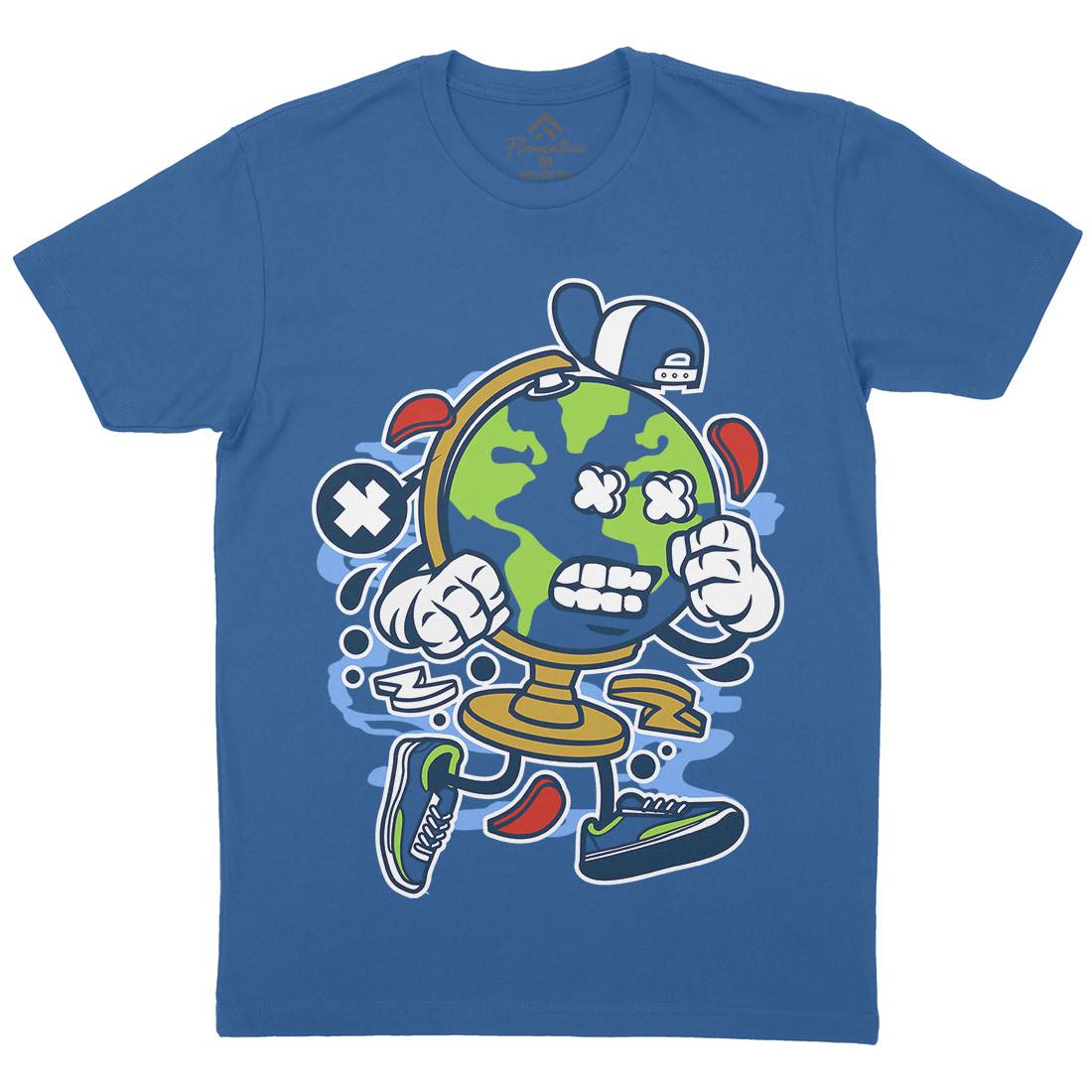 Globe Mens Crew Neck T-Shirt Nature C122