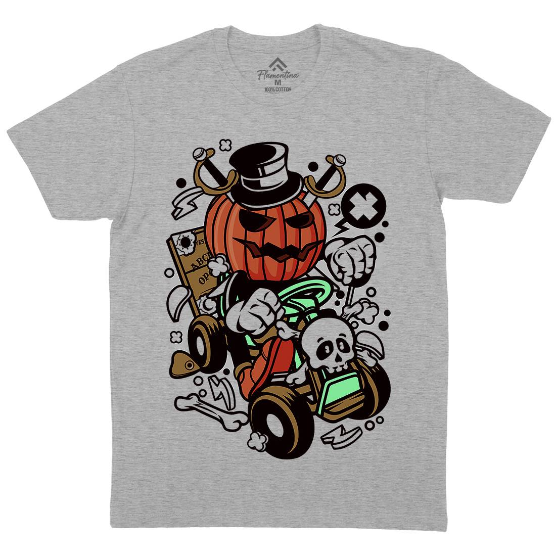 Ride Mens Crew Neck T-Shirt Halloween C133