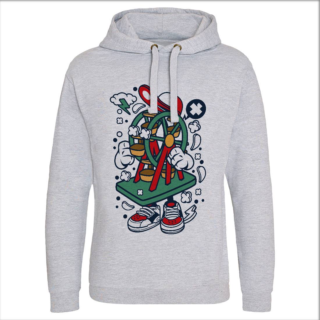 High Roller Mens Hoodie Without Pocket Retro C134