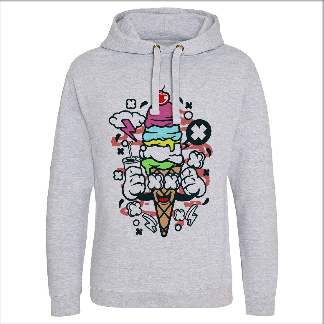 Ice Cream Mens Hoodie Without Pocket Food C146