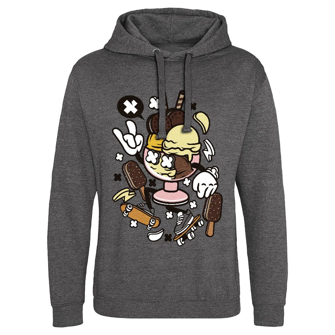 Ice Cream Skateboard Mens Hoodie Without Pocket Skate C150