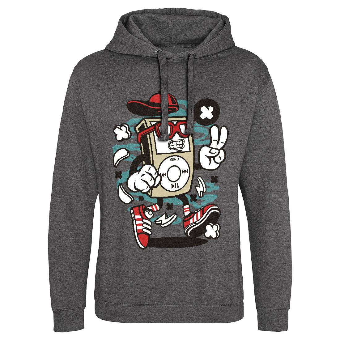 Player Mens Hoodie Without Pocket Music C155
