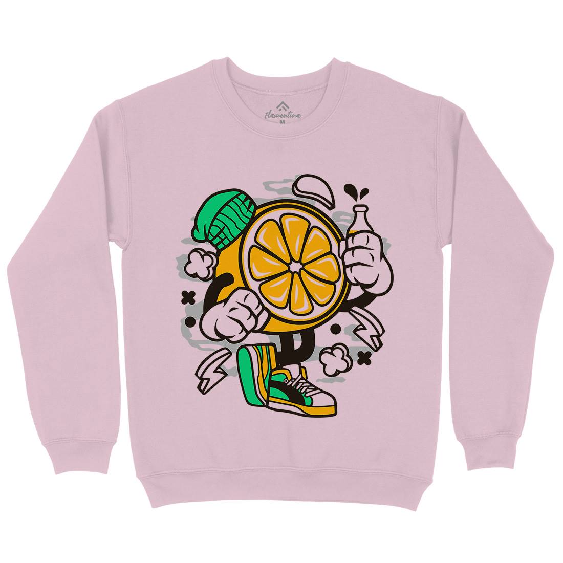 Lemon Kids Crew Neck Sweatshirt Food C163