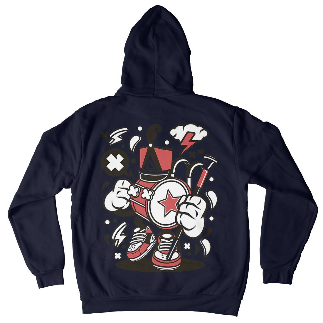 Marching Band Mens Hoodie With Pocket Music C167