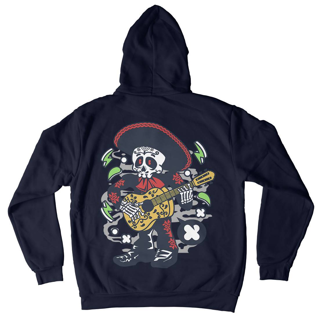 Mariachi Mens Hoodie With Pocket Music C168