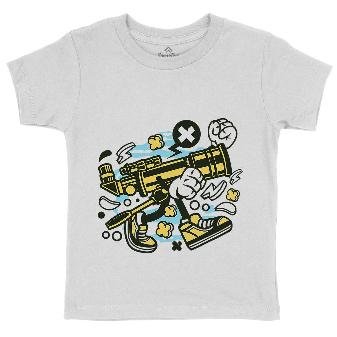 Monocular Kids Organic Crew Neck T-Shirt Science C174