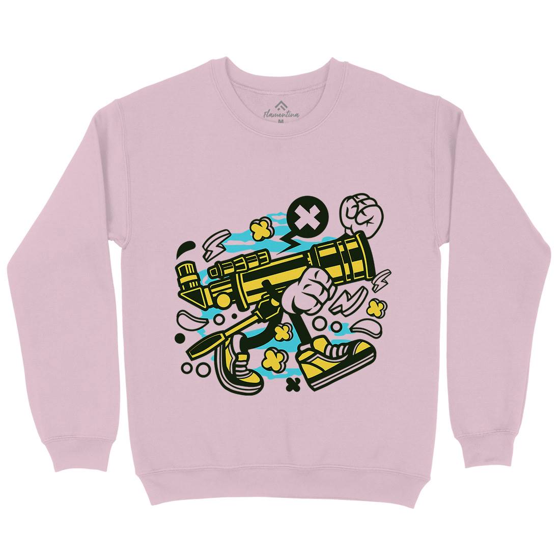 Monocular Kids Crew Neck Sweatshirt Science C174