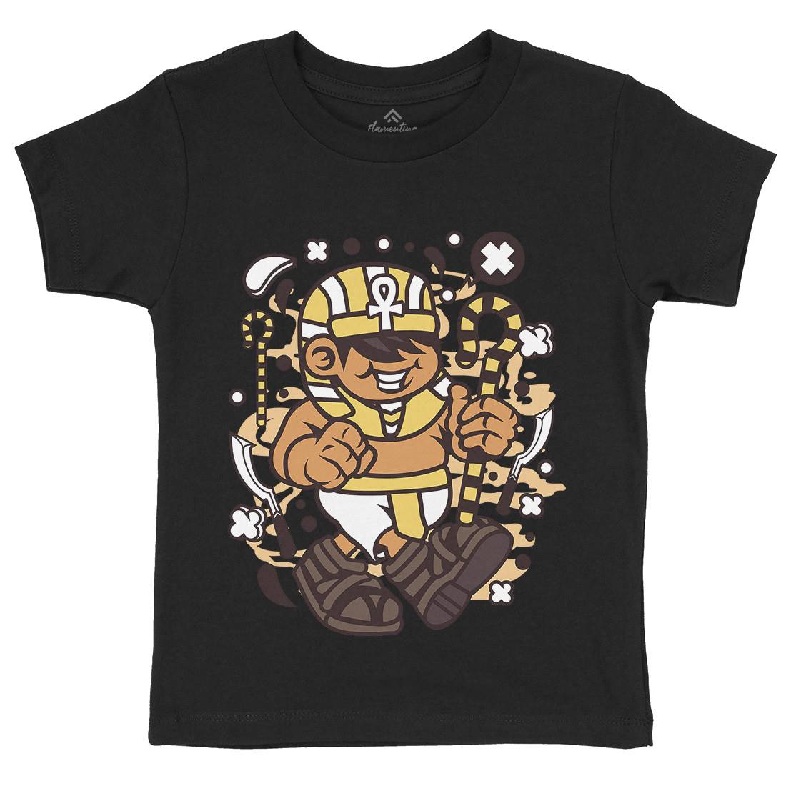 Pharaoh Kid Kids Crew Neck T-Shirt Religion C187