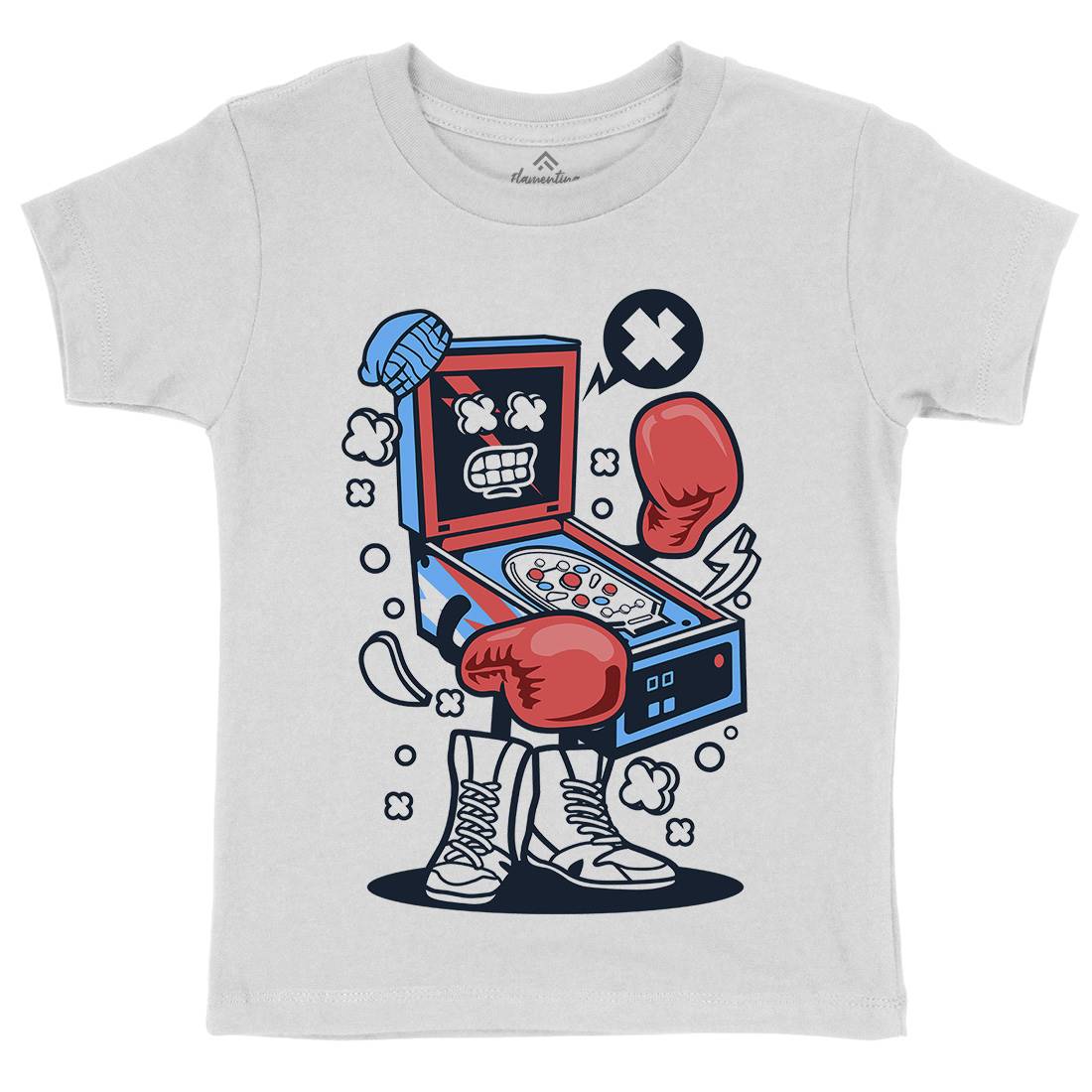 Pinball Boxer Kids Crew Neck T-Shirt Sport C190
