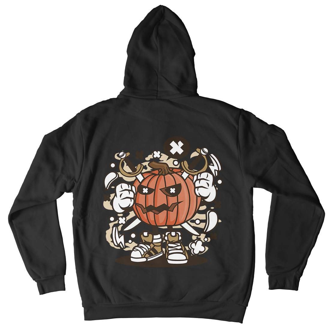 Pumpkins Mens Hoodie With Pocket Halloween C198