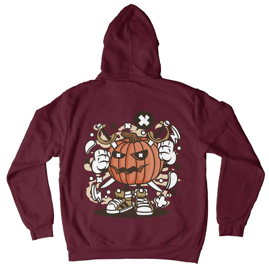 Pumpkins Mens Hoodie With Pocket Halloween C198