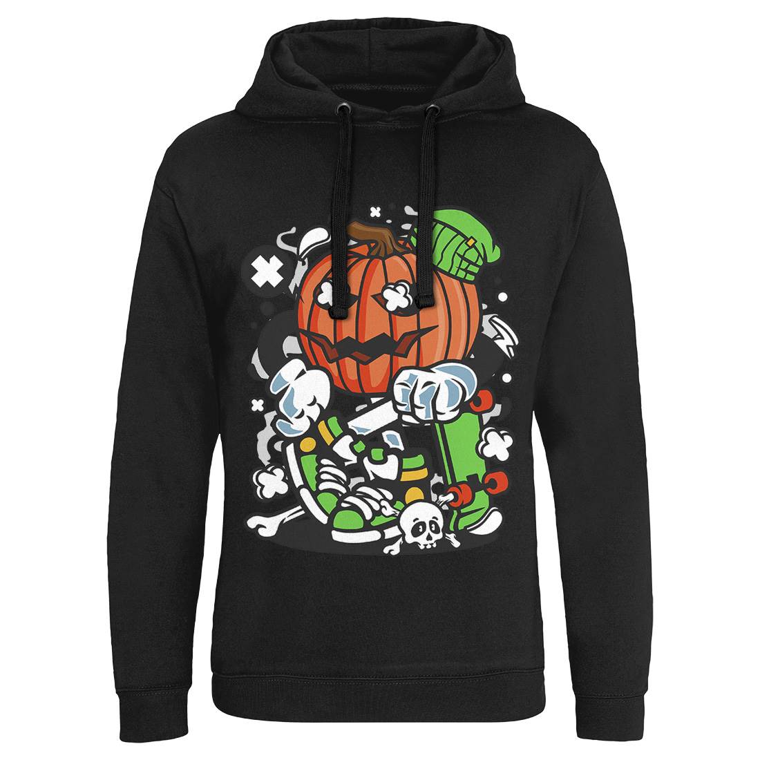 Pumpkins Skater Mens Hoodie Without Pocket Halloween C200