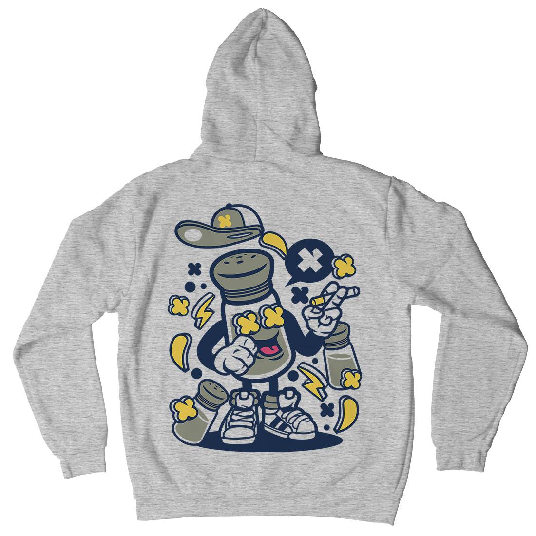 Salt Kids Crew Neck Hoodie Food C215