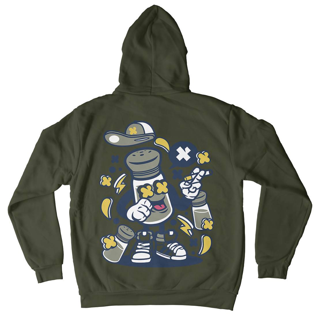 Salt Kids Crew Neck Hoodie Food C215