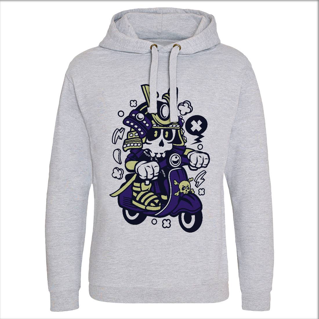 Samurai Scooter Mens Hoodie Without Pocket Motorcycles C219
