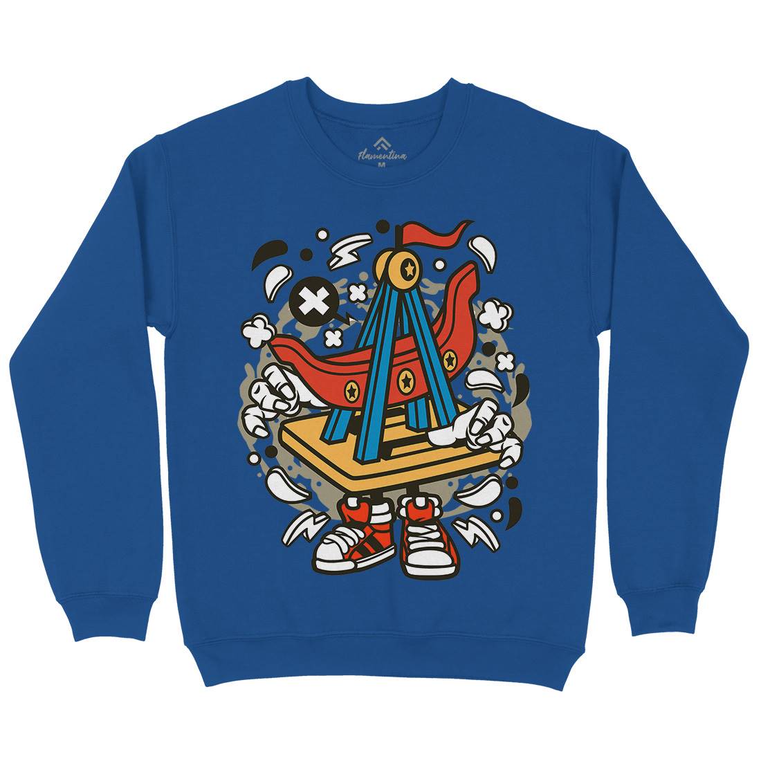 Ship Toys Kids Crew Neck Sweatshirt Navy C227
