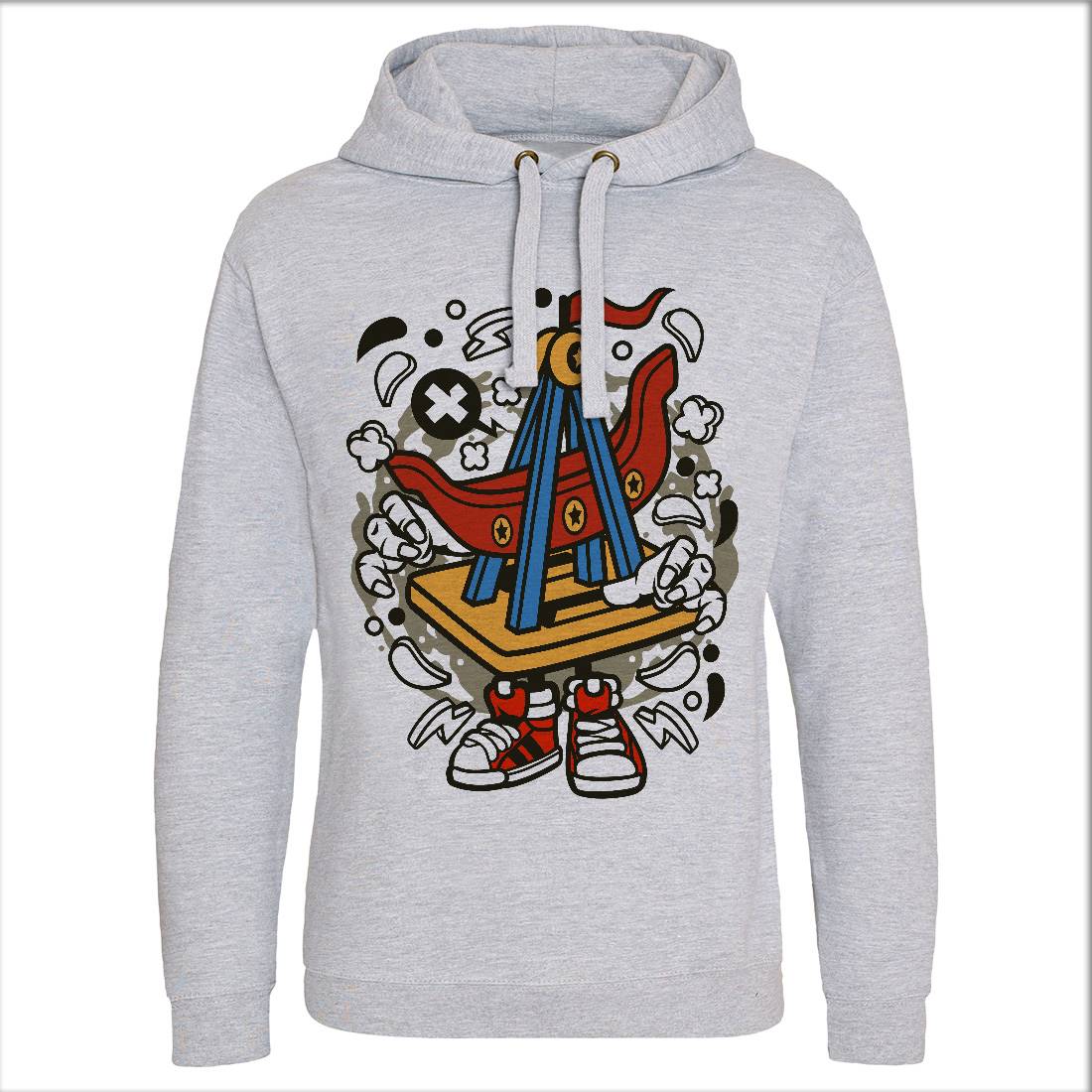 Ship Toys Mens Hoodie Without Pocket Navy C227