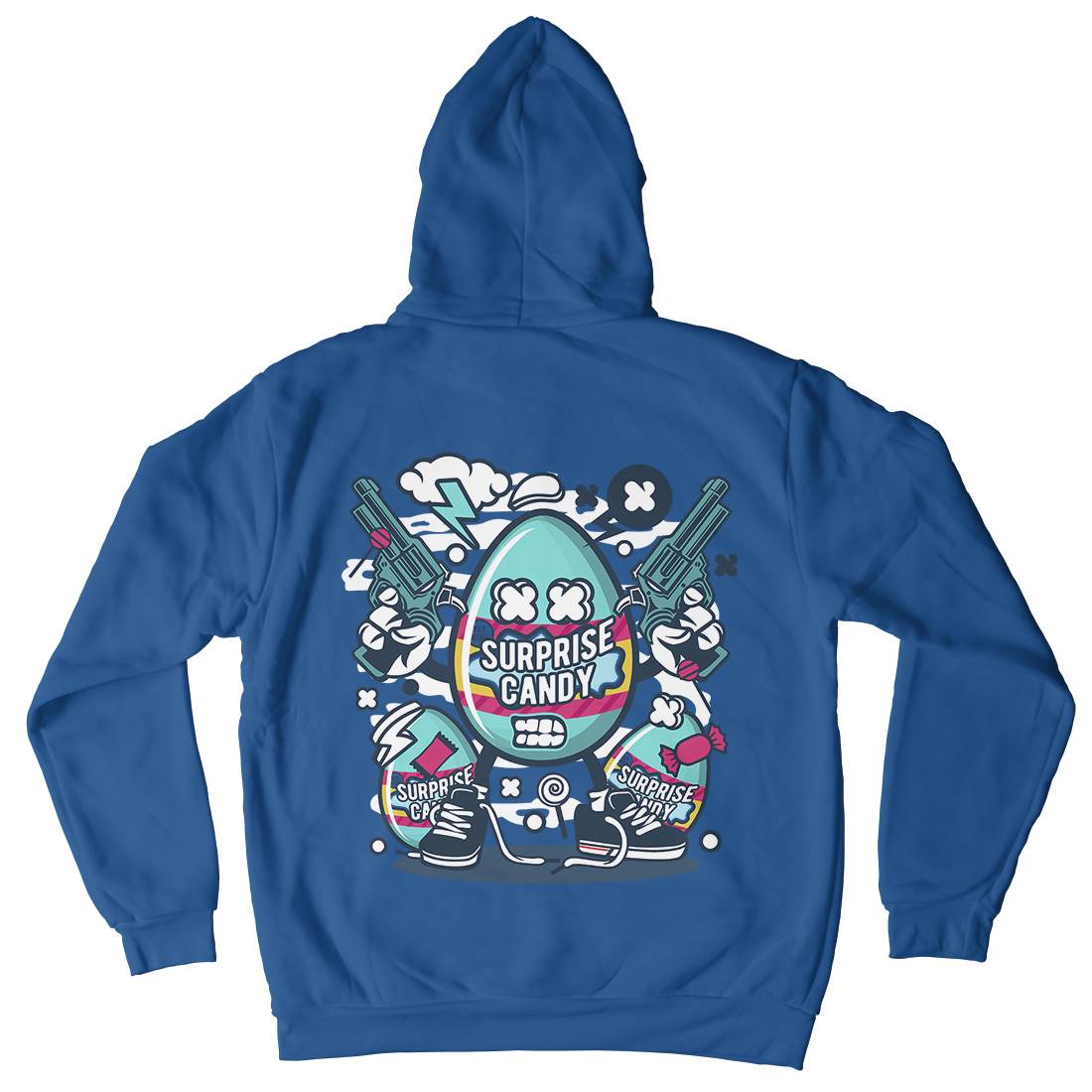 Surprise Candy Mens Hoodie With Pocket Food C268