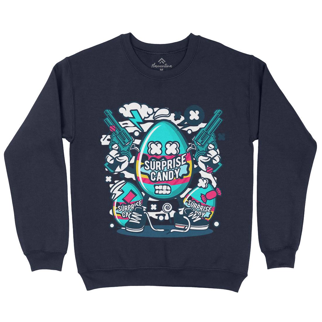 Surprise Candy Kids Crew Neck Sweatshirt Food C268