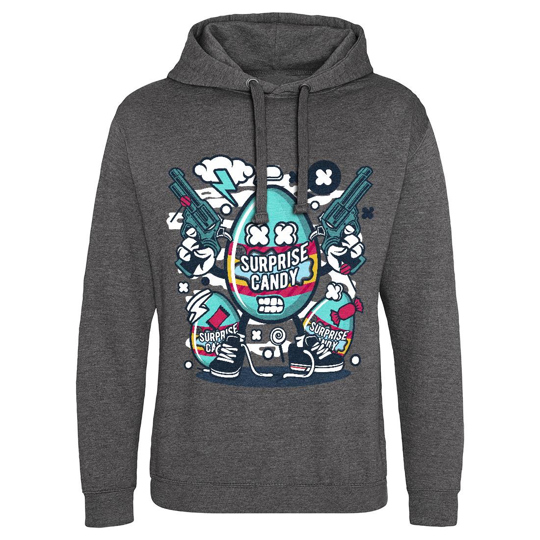 Surprise Candy Mens Hoodie Without Pocket Food C268