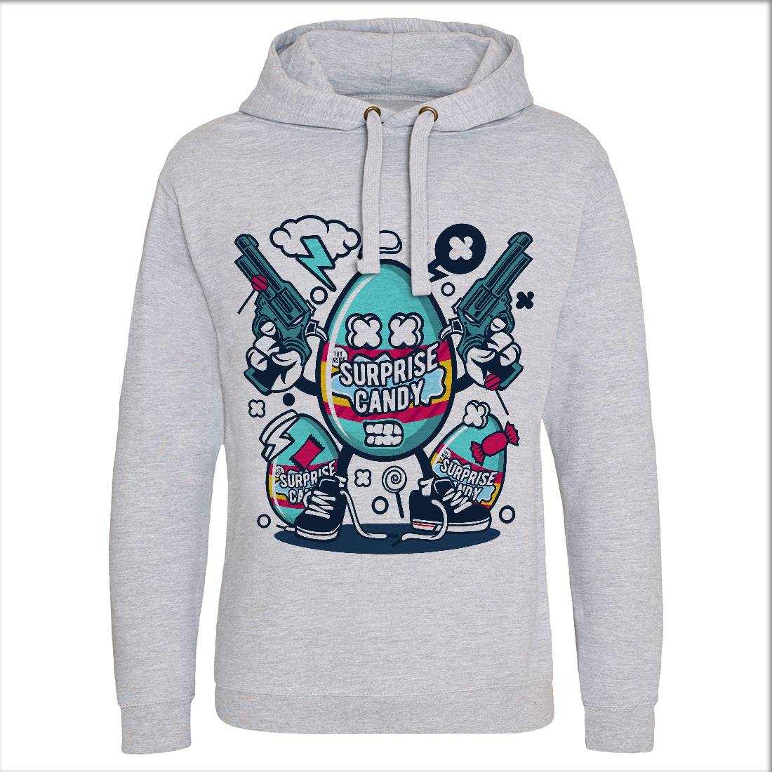 Surprise Candy Mens Hoodie Without Pocket Food C268