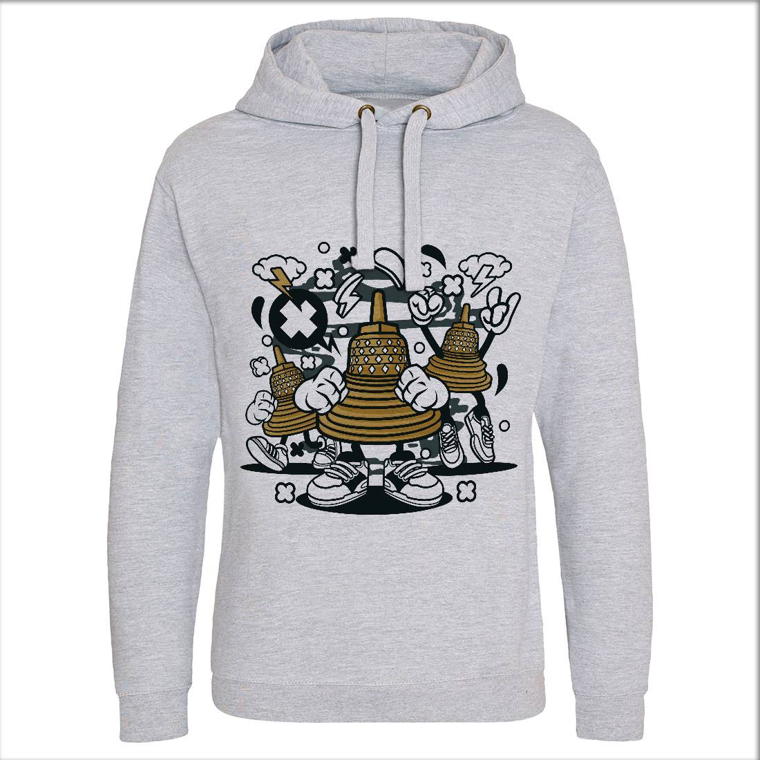 Temple Mens Hoodie Without Pocket Asian C271