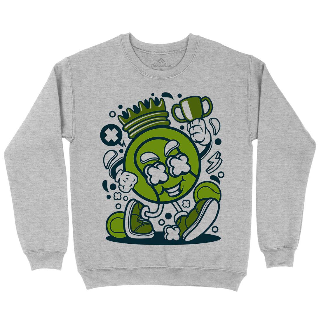 Tennis King Kids Crew Neck Sweatshirt Sport C274