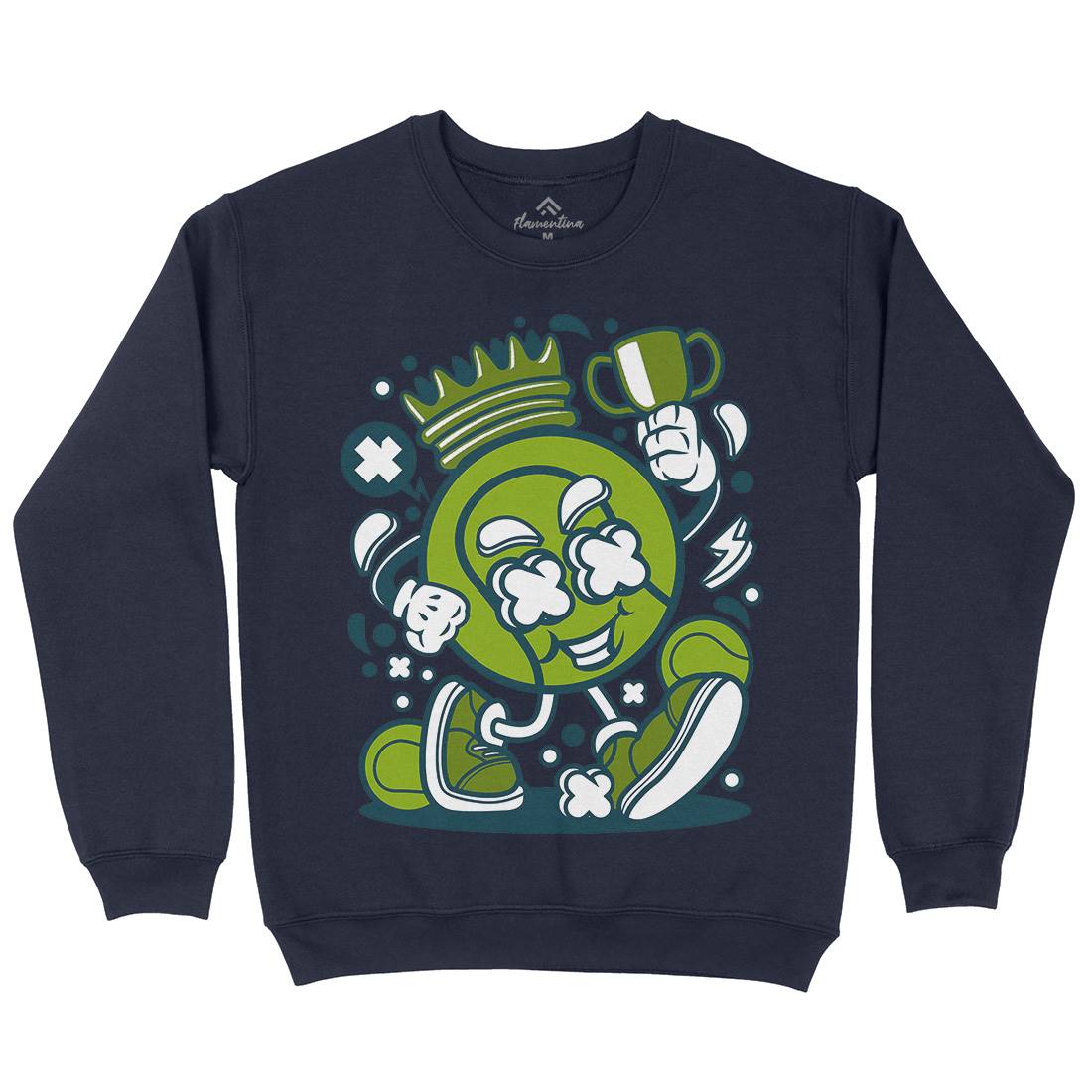 Tennis King Kids Crew Neck Sweatshirt Sport C274