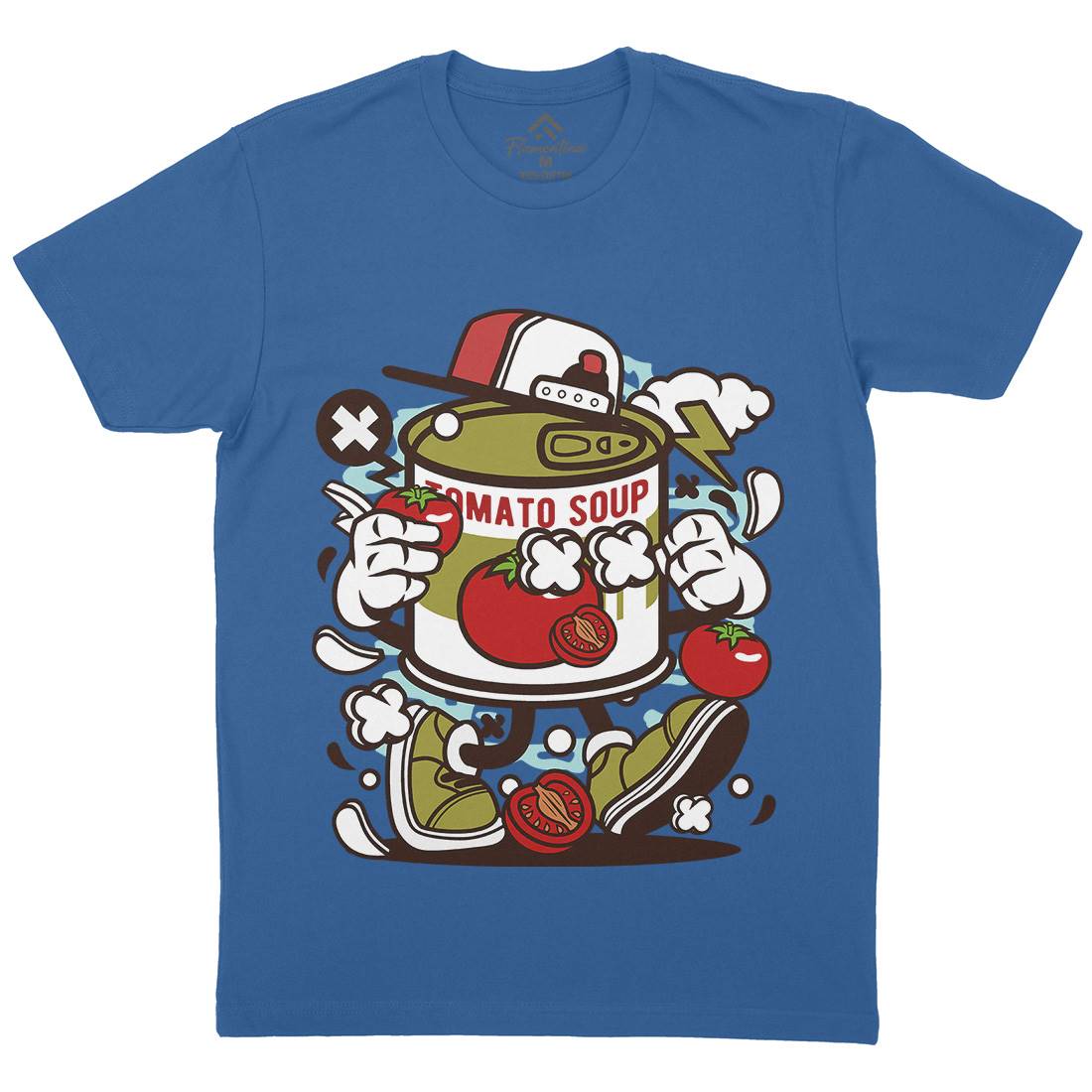 Tomato Soup Mens Crew Neck T-Shirt Food C281