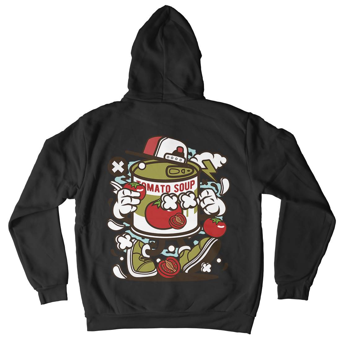 Tomato Soup Mens Hoodie With Pocket Food C281