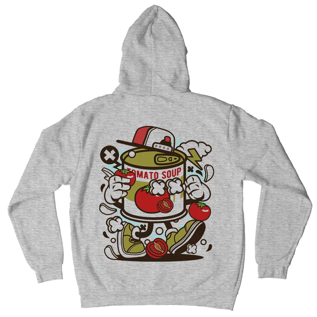 Tomato Soup Mens Hoodie With Pocket Food C281