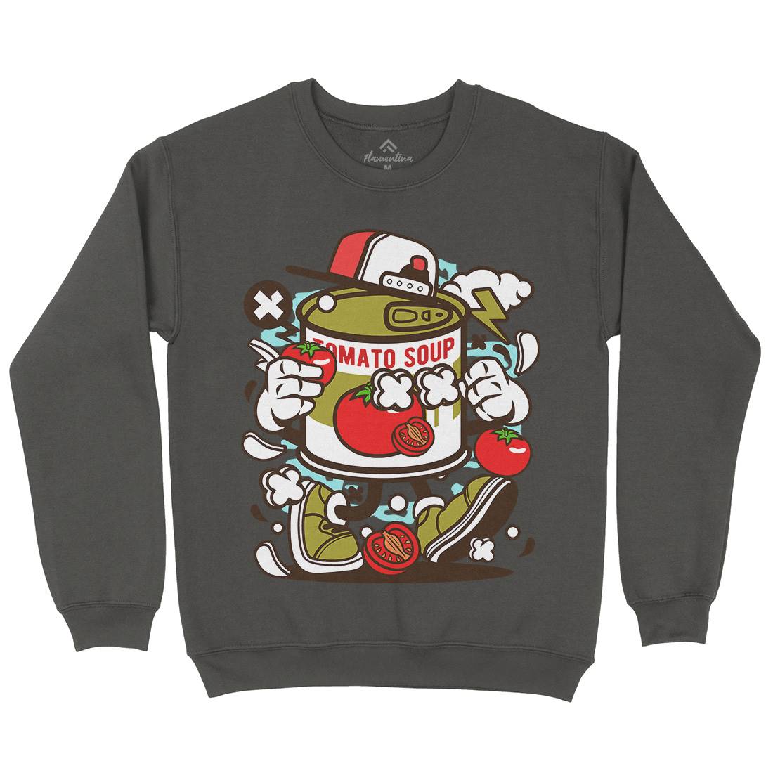 Tomato Soup Kids Crew Neck Sweatshirt Food C281