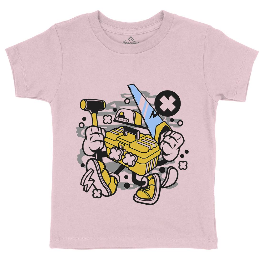 Tool Box Kids Crew Neck T-Shirt Work C282