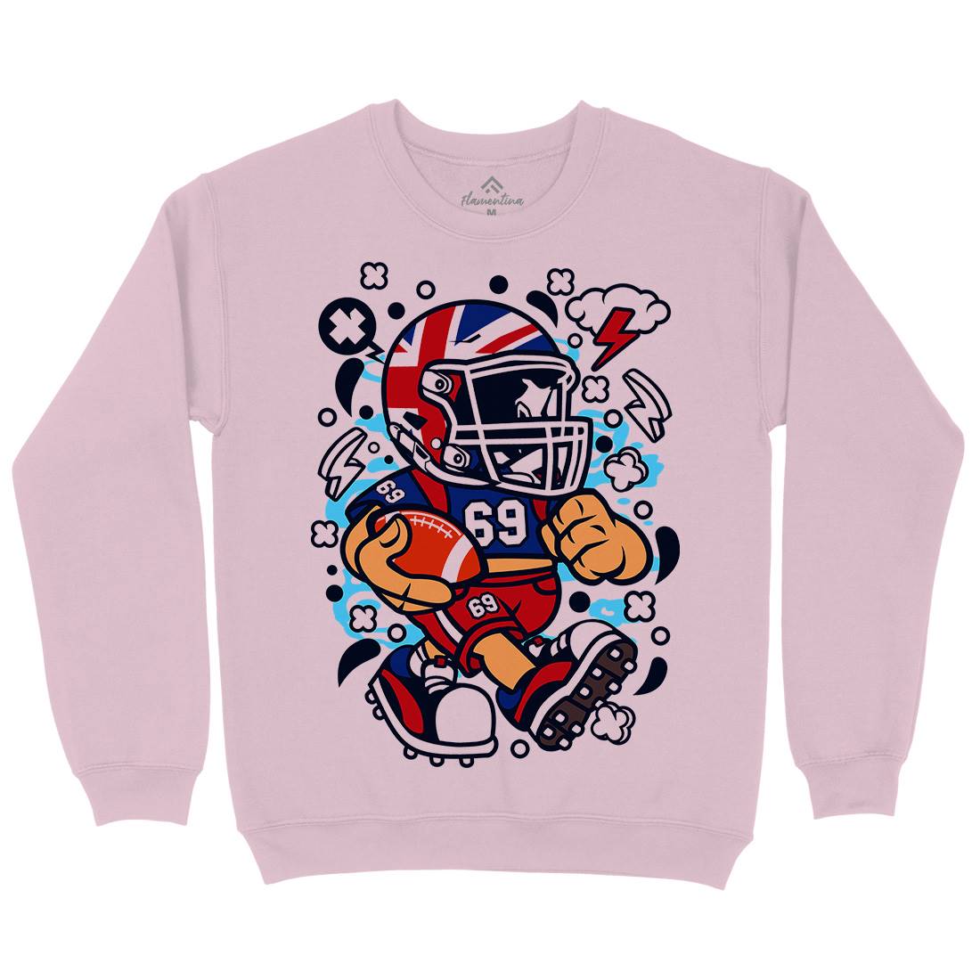 United Kingdom Football Kid Kids Crew Neck Sweatshirt Sport C289