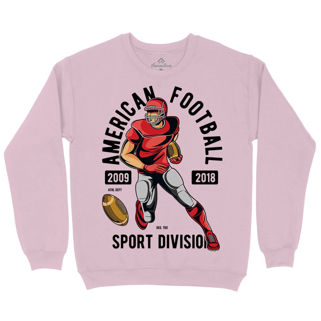 American Football Kids Crew Neck Sweatshirt Sport C301