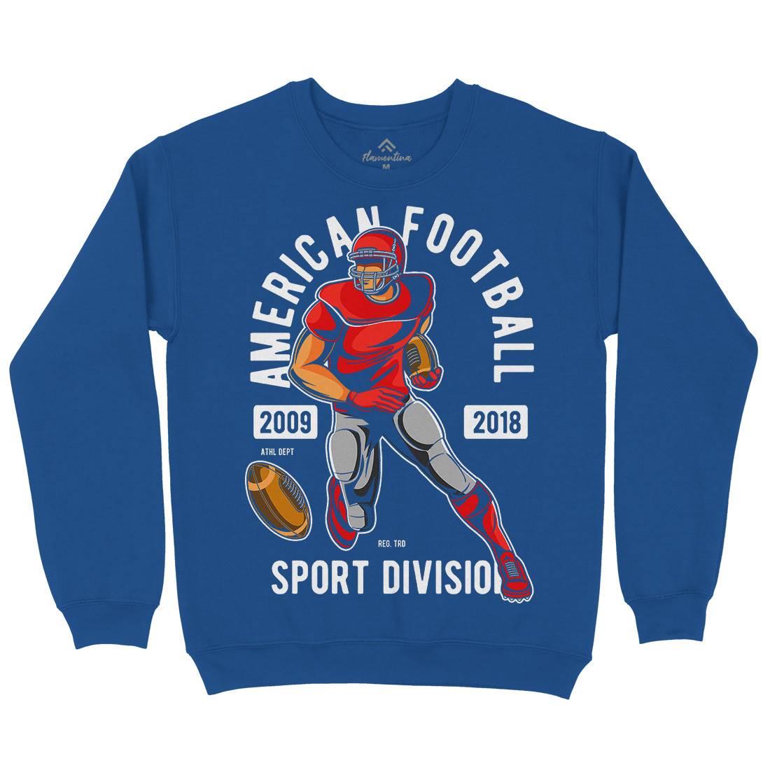 American Football Kids Crew Neck Sweatshirt Sport C301