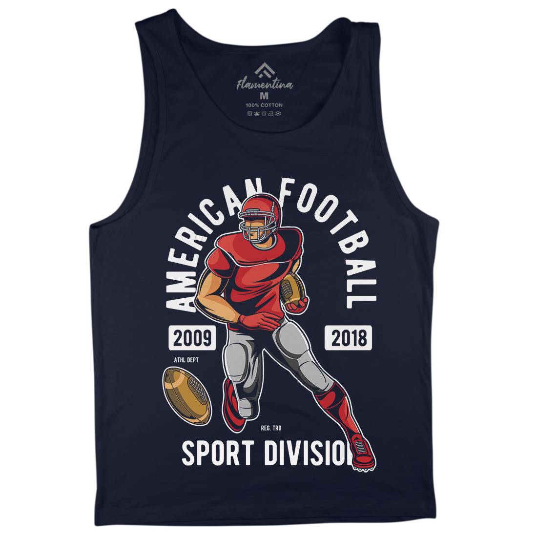 American Football Mens Tank Top Vest Sport C301