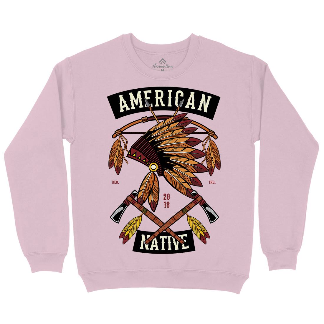 American Native Kids Crew Neck Sweatshirt American C303