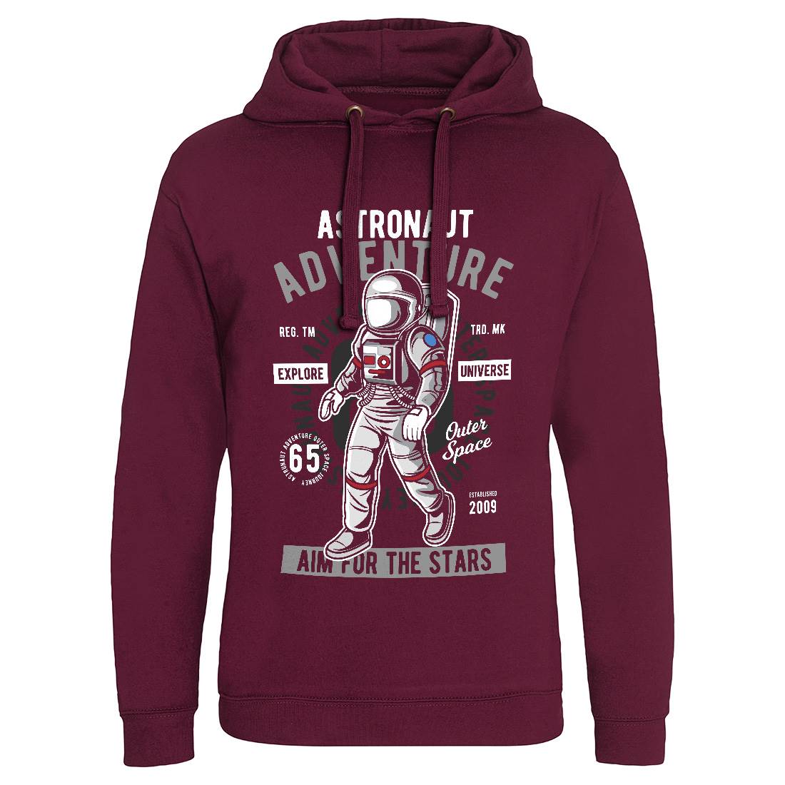 Astronaut Adventure Mens Hoodie Without Pocket Space C307