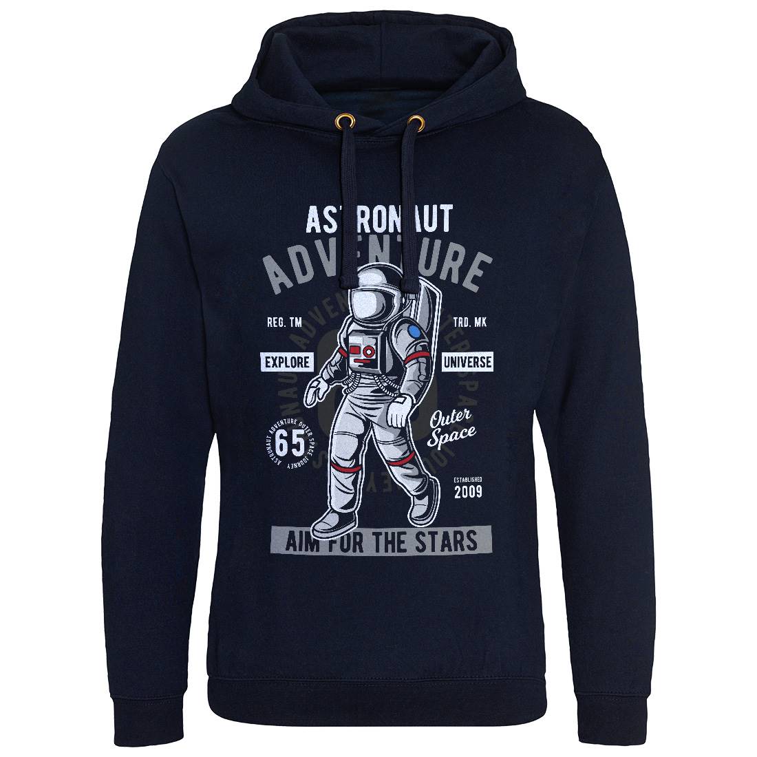 Astronaut Adventure Mens Hoodie Without Pocket Space C307