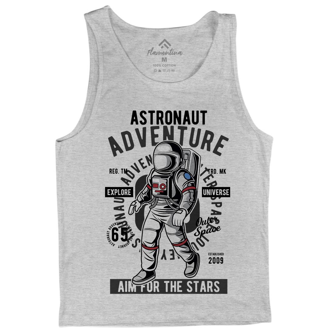 Astronaut Adventure Mens Tank Top Vest Space C307