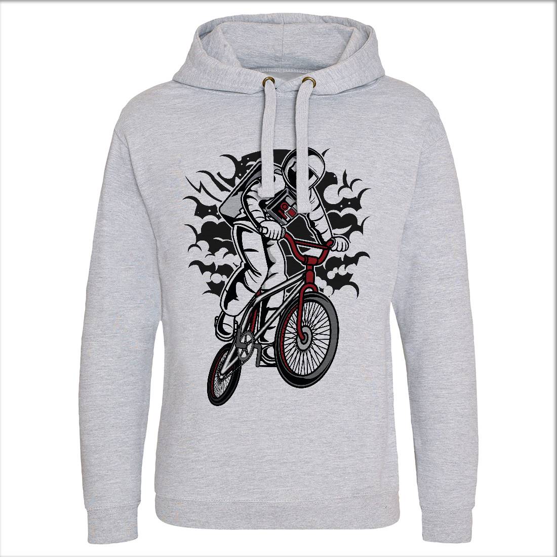 Astronaut Bike Mens Hoodie Without Pocket Space C308