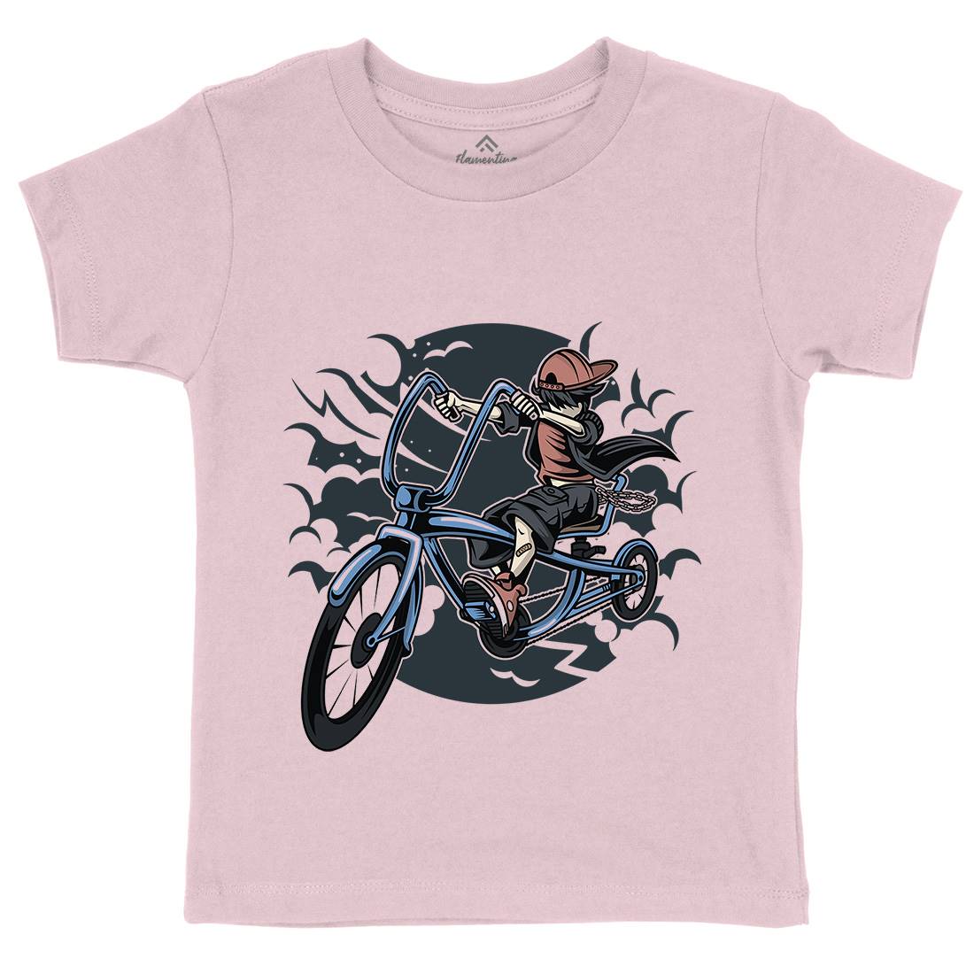 Bicycle Kid Kids Organic Crew Neck T-Shirt Sport C314