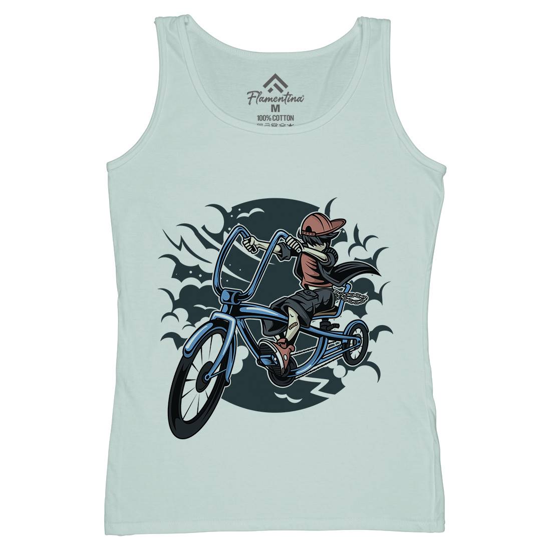 Bicycle Kid Womens Organic Tank Top Vest Sport C314