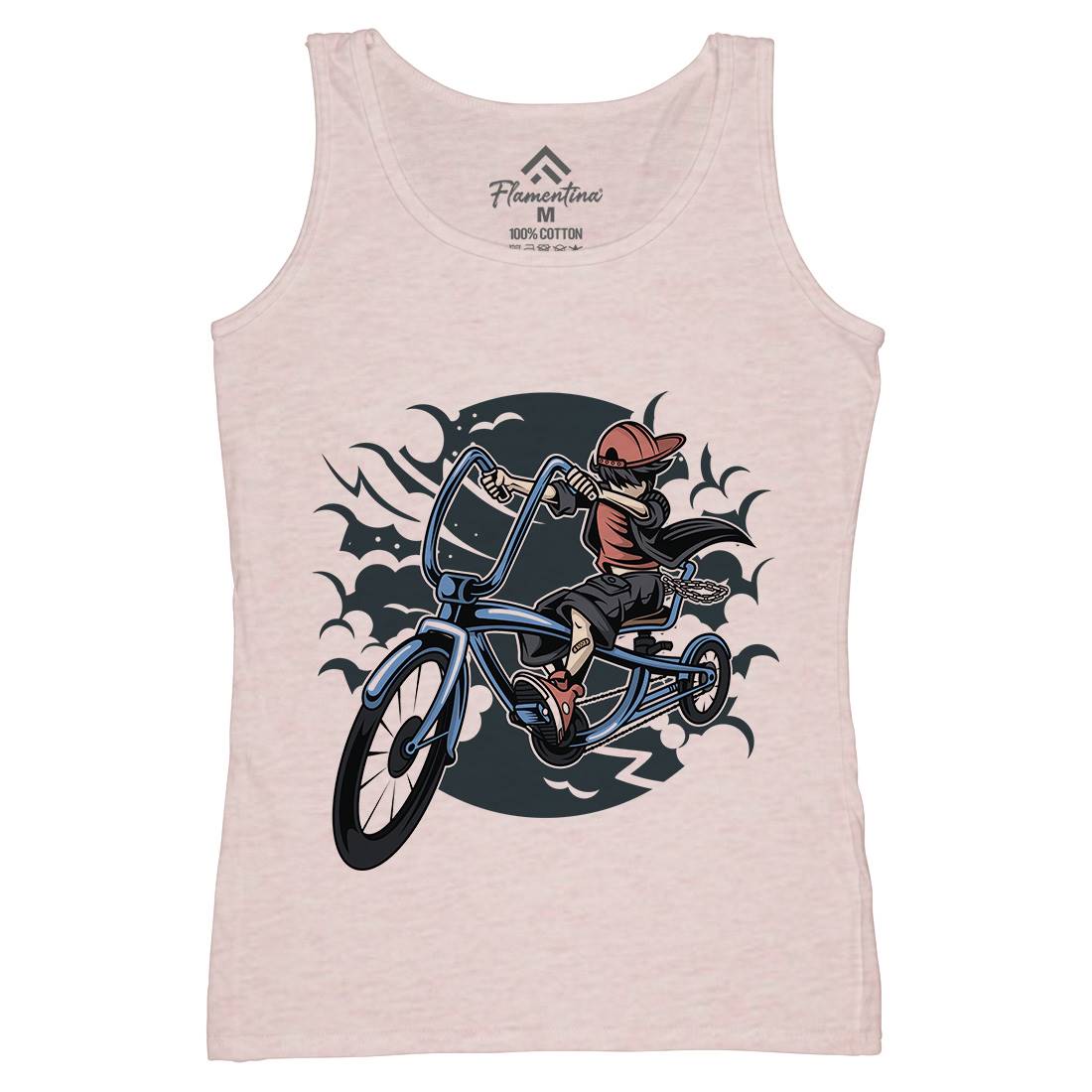 Bicycle Kid Womens Organic Tank Top Vest Sport C314