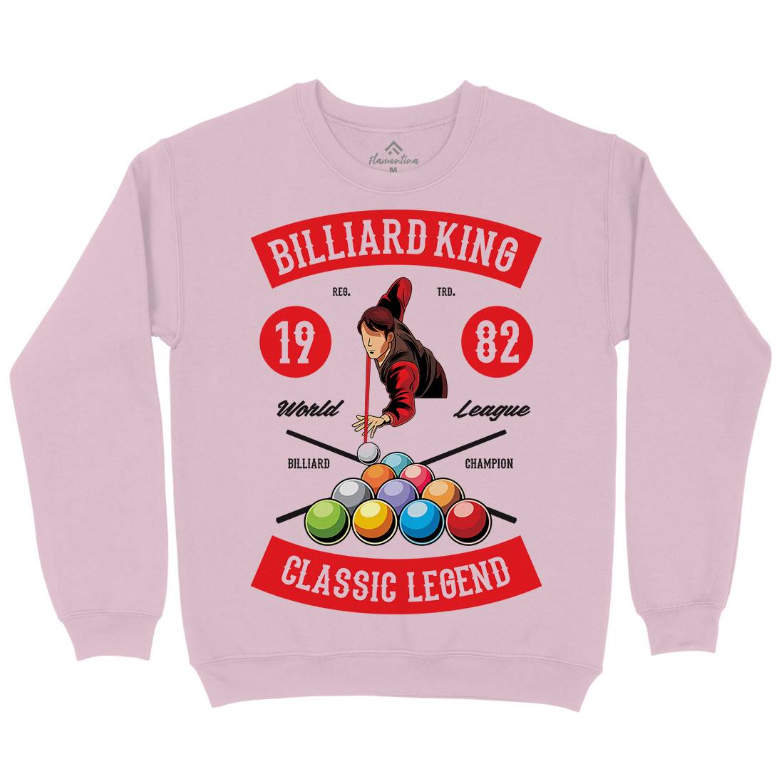 Billiard Kids Crew Neck Sweatshirt Sport C317