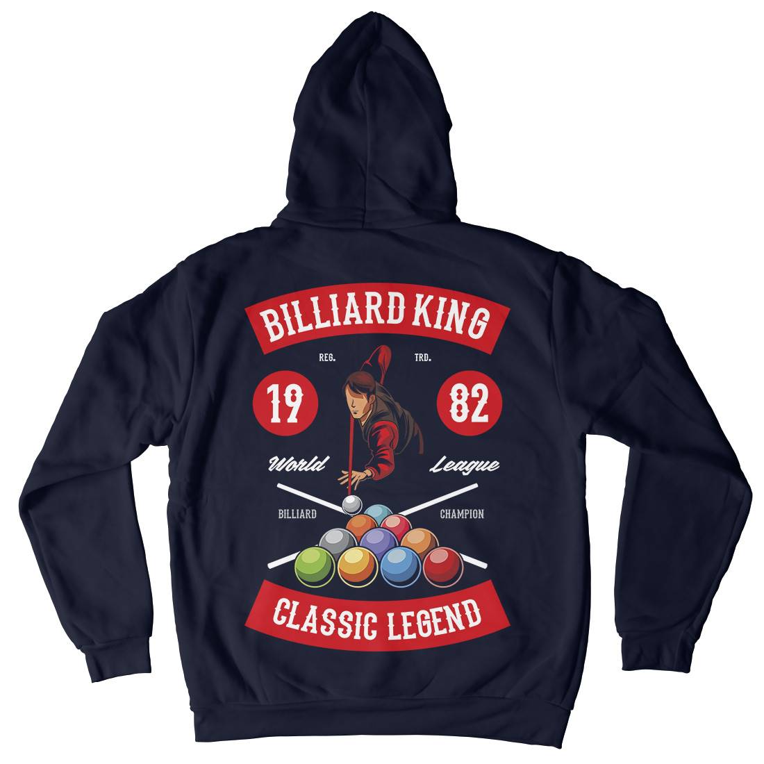 Billiard Kids Crew Neck Hoodie Sport C317