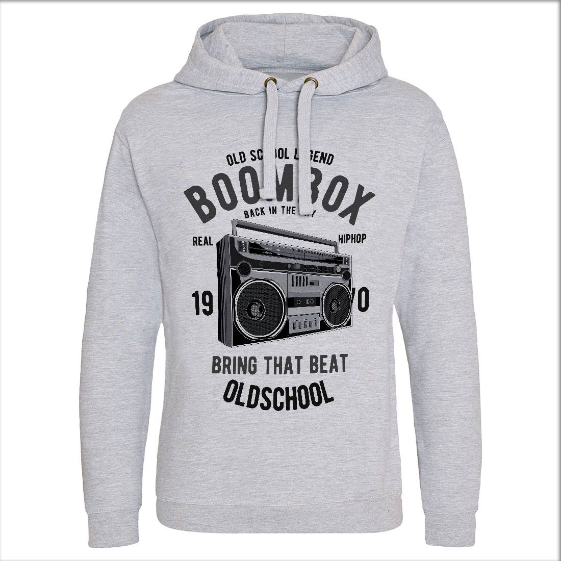Boombox Mens Hoodie Without Pocket Music C319