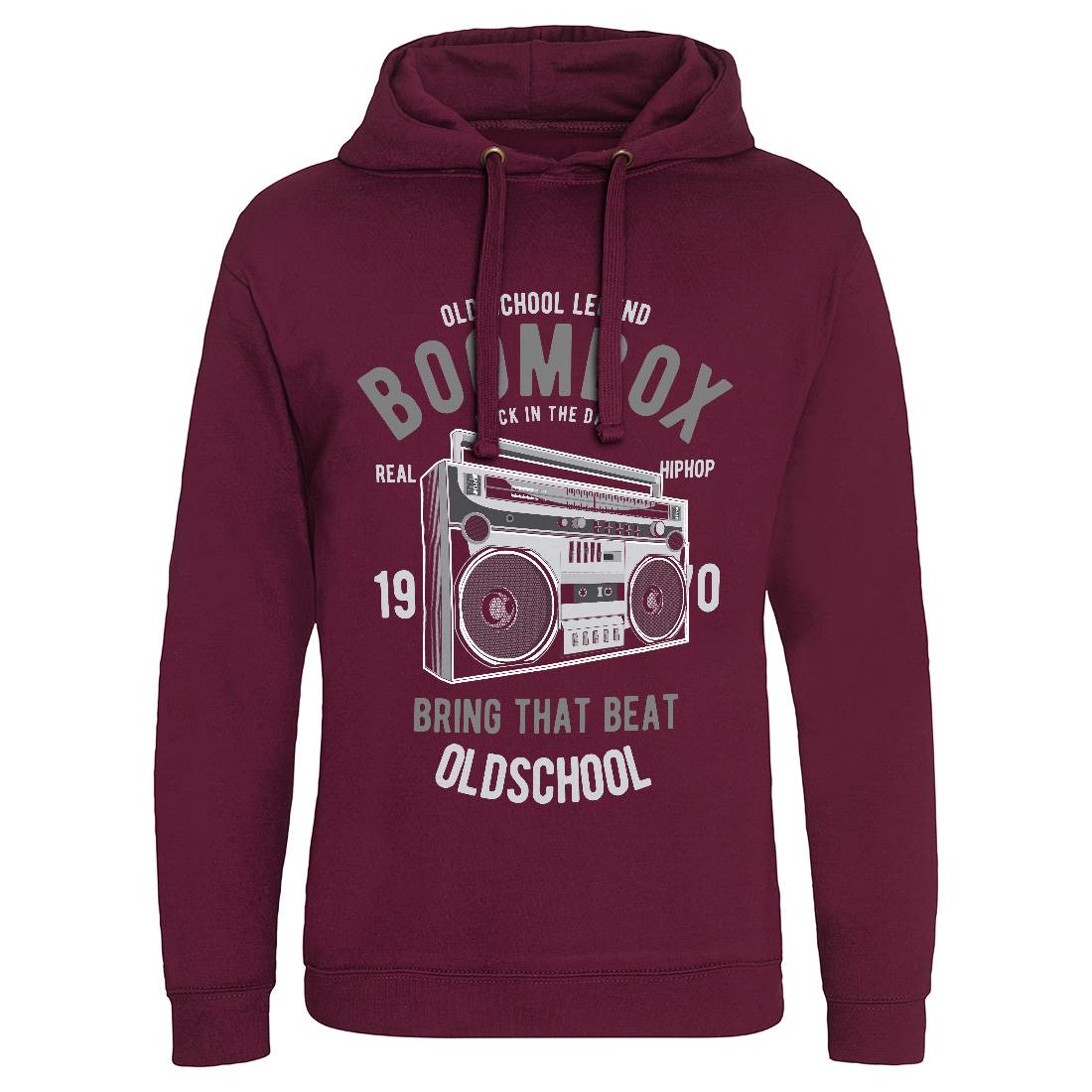 Boombox Mens Hoodie Without Pocket Music C319